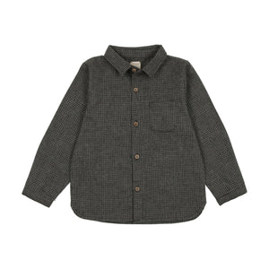 Lil Legs Boys Houndstooth Shirt