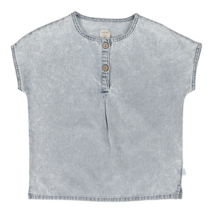 Lil Legs Blue Wash Shirt