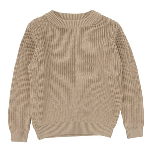 Lil Legs Chunky Knit Oat Sweater
