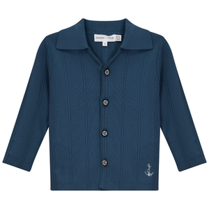 Charlotte & George (New) - Boys Sapphire Knit Jacket