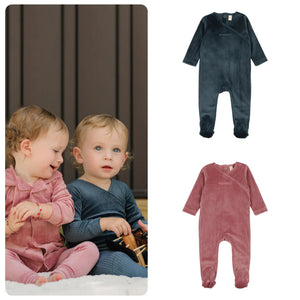 Bonjoy Amor Velour Footie