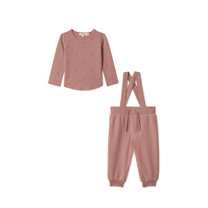 Lola (New) - Velour Overall Set