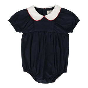 Lil Legs Peter Pan Navy Romper