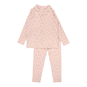 Lil Legs Pink Tulip Grandpa Lounge Set