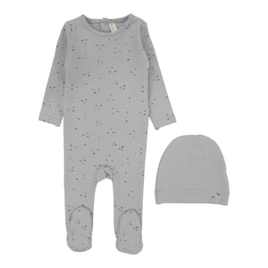 Lilette Bird Footie & Beanie Set