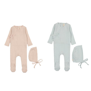 Lillette Fine Pointelle Footie Set