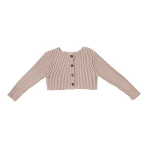 Lil Legs Pink Rib Knit Shrug