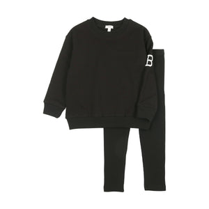 Bonjoy B Sweatshirt Set