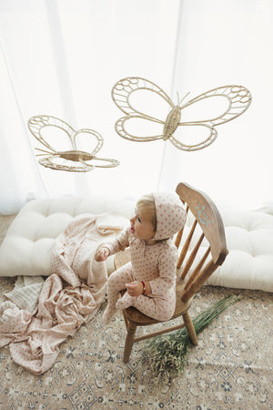 Lillette Dusty Pink Ballard Footie Set