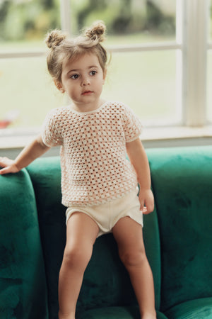 Elle & Boo Baby Crochet Knit 2 PCS Set