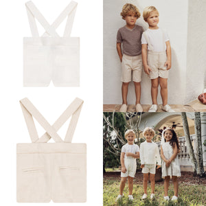 Space Grey BOYS Suspender Overalls… Suspenders are removable