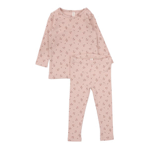 Lillette Pink Dainty Floral Long Sleeve Set