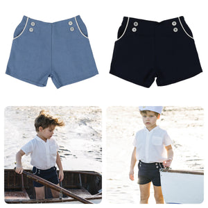 Lil Leg Button Shorts SS25