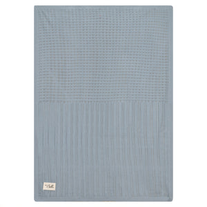Bebe Bella - Blue Knit Blanket