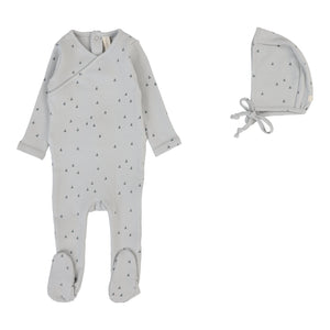 Lillette Sail Away Pale Blue Footie & Set