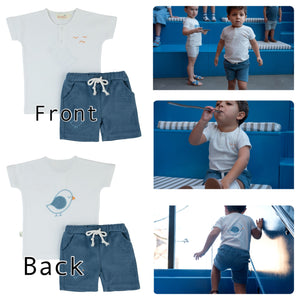 Bondoux 2 Pc Terry BOYS Short Set