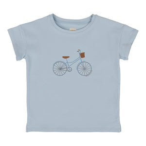 Lil Legs Bike Light Blue Tee SS