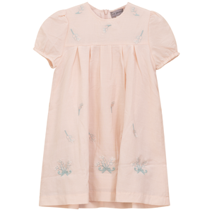 Posie & Pistachio - Girls Floral Embroidered Dress