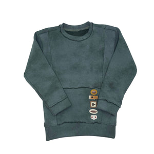 Bzzy Green Cloudy Boys Top