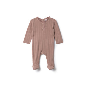 Whipped Cocoa - Pointelle Footie (Copy)