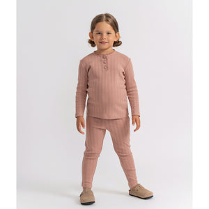 Whipped Cocoa Blossom Pointelle 2PC Set