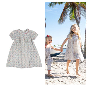 Lil Legs Floral SS Dress