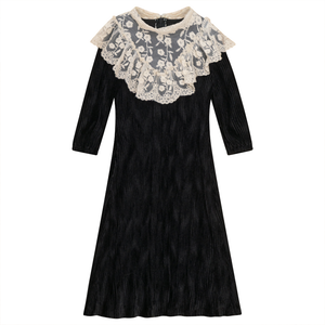 Abigail Lace Collar Dress/Robe Size 12