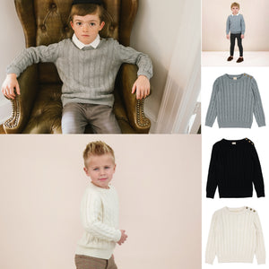 Lil Legs Cable Knit Sweater