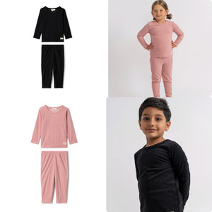 Mocha (Cocoa) - Cable Textured Velour Loungewear Set