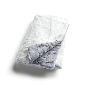 Zandino Ava Silver Plush Baby Blanket (O/S)