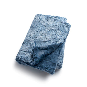 Zandino Amelia Stonewash Jeans Plush Baby Blanket (O/S)